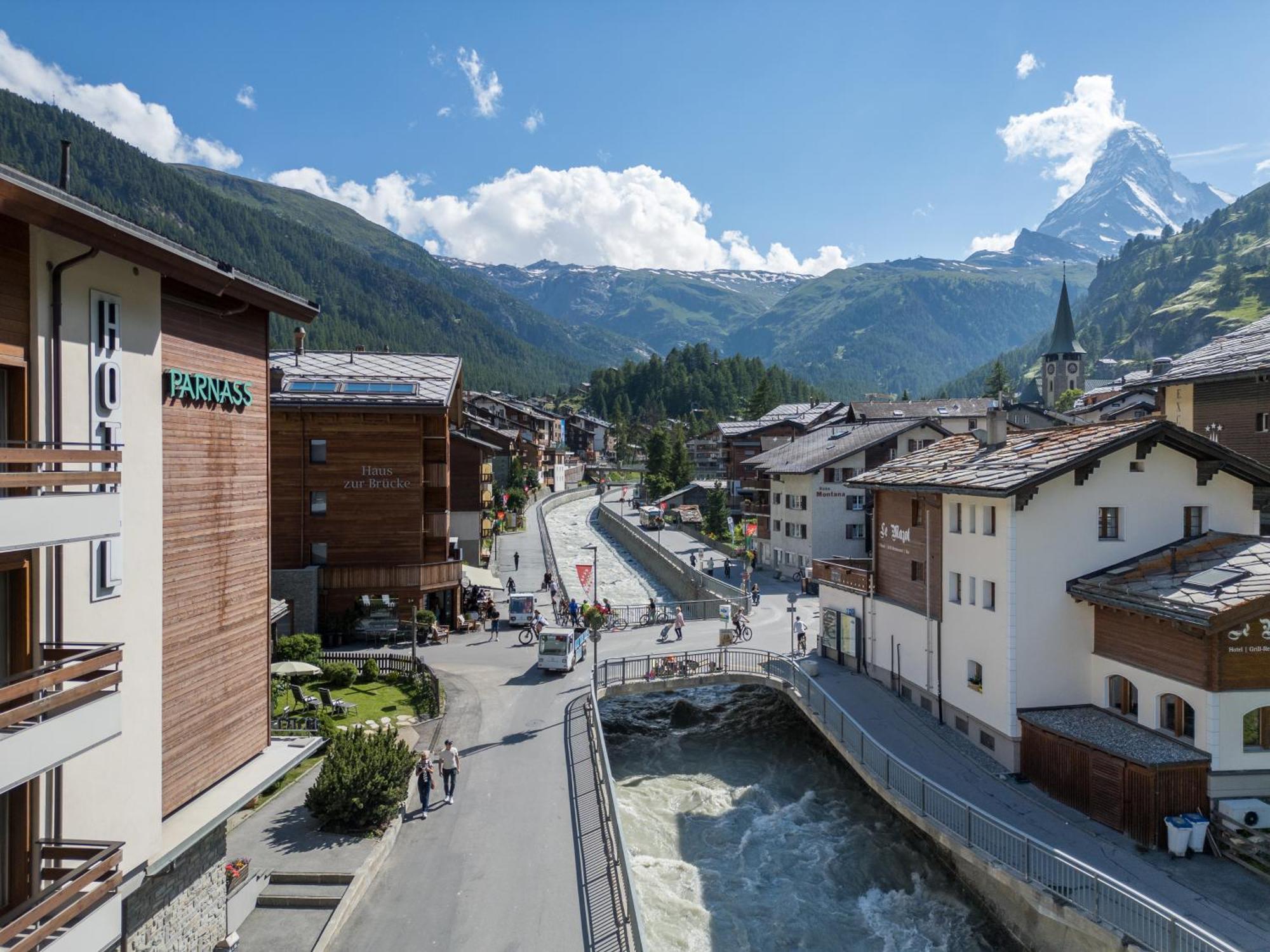 Hotel Parnass Zermatt Kültér fotó